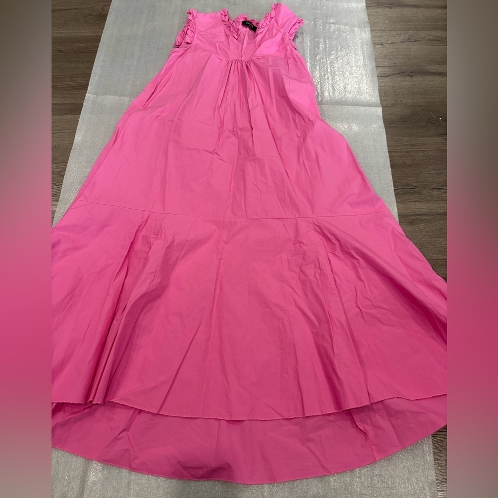 [M]Chepe Italy Elegant Pink Sleeveless Tiered Dress - Picture 2 of 8